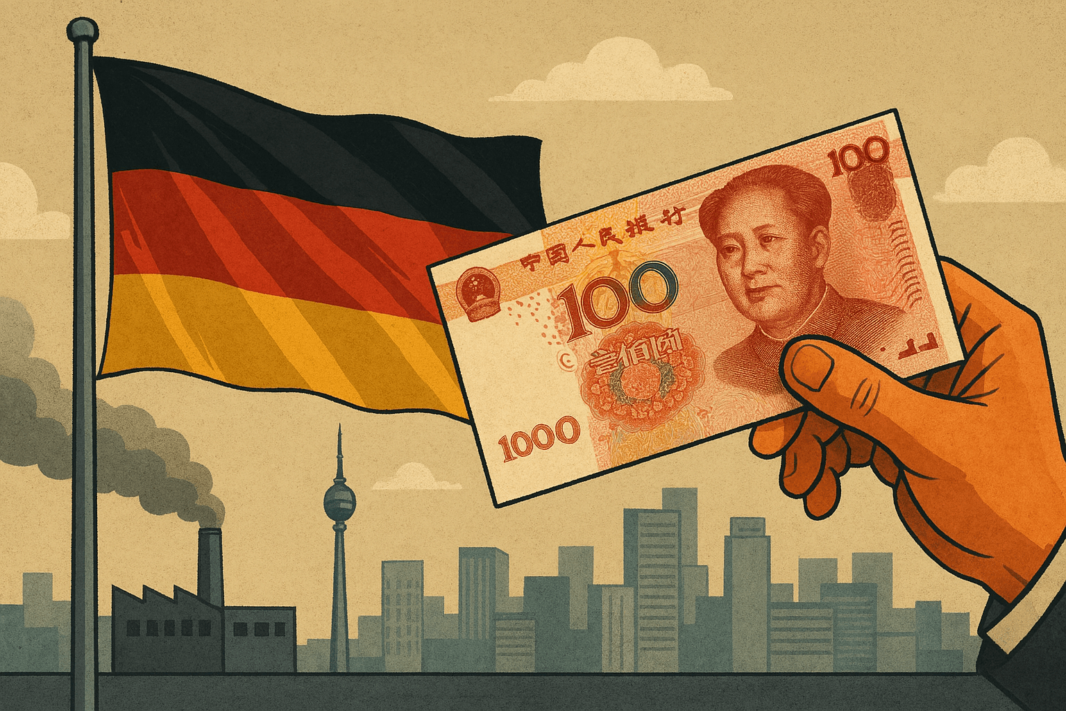 Deutschland unter chinesischer Währungshegemonie