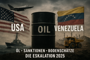 Mehr über den Artikel erfahren USA vs. Venezuela: Der Kampf um Öl, Gold und Macht